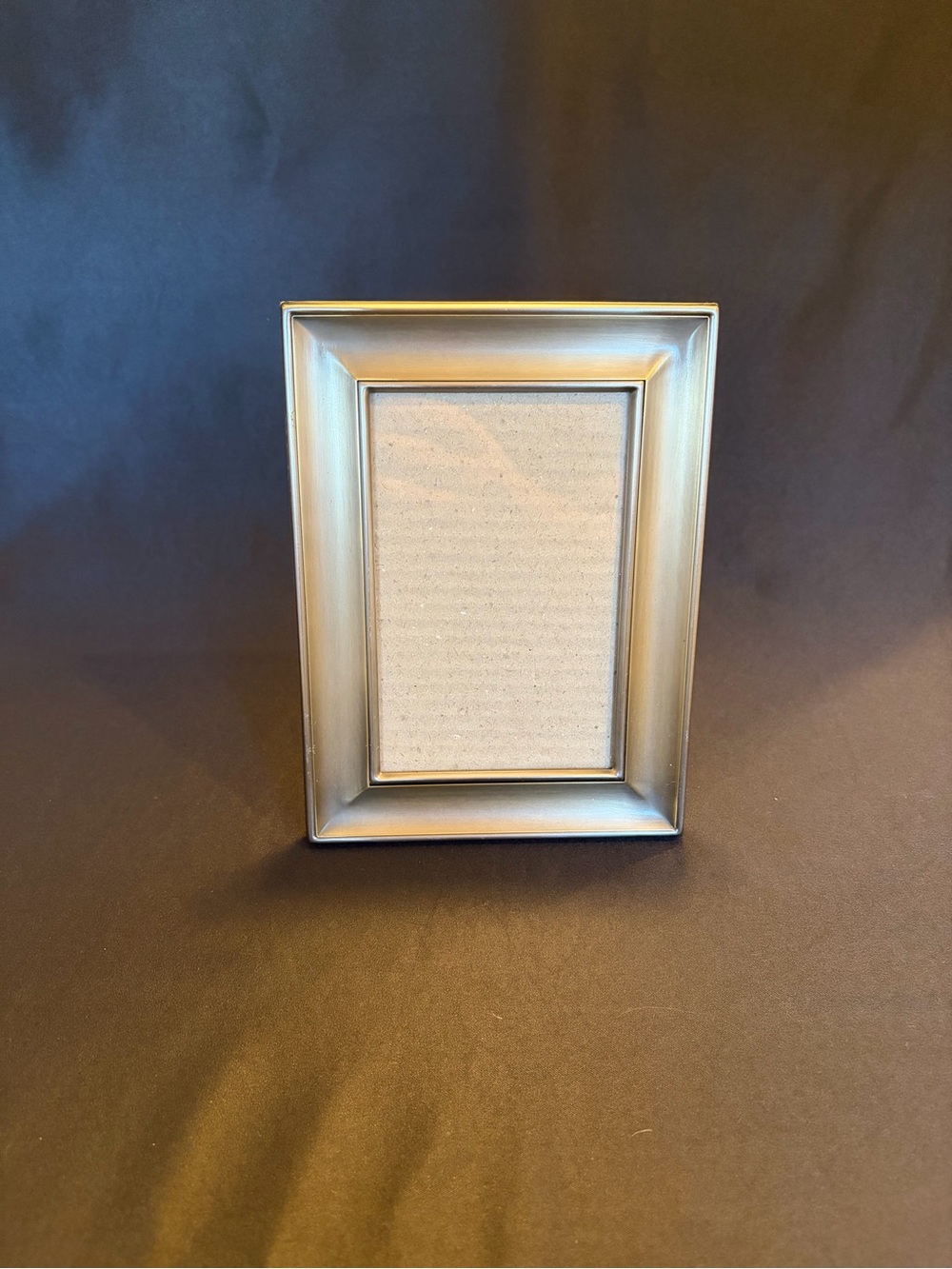 Fetco Brushed Silver/PewterToned Picture Frame 3.5x5.5